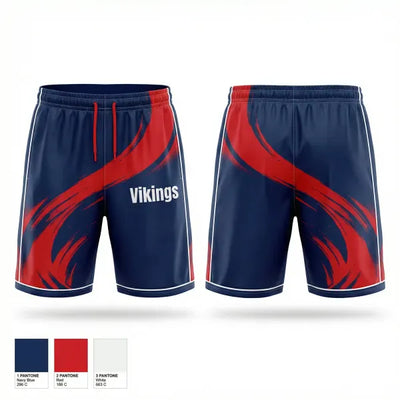 Vikings 68445161 Athletic Shorts With Pockets - 1
