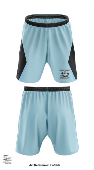 Athletic Shorts With Pockets, Cubs, Cheer, Teamtime, Team time, sublimation, custom sports apparel, team uniforms, spirit wear, spiritwear, sports uniforms, custom shirts, team store, custom team store, fundraiser sports, apparel fundraiser