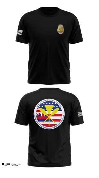 Short Sleeve Performance Shirt, Hawaii Internet Crimes Against Children Task Force, Police, Teamtime, Team time, sublimation, custom sports apparel, team uniforms, spirit wear, spiritwear, sports uniforms, custom shirts, team store, custom team store, fundraiser sports, apparel fundraiser