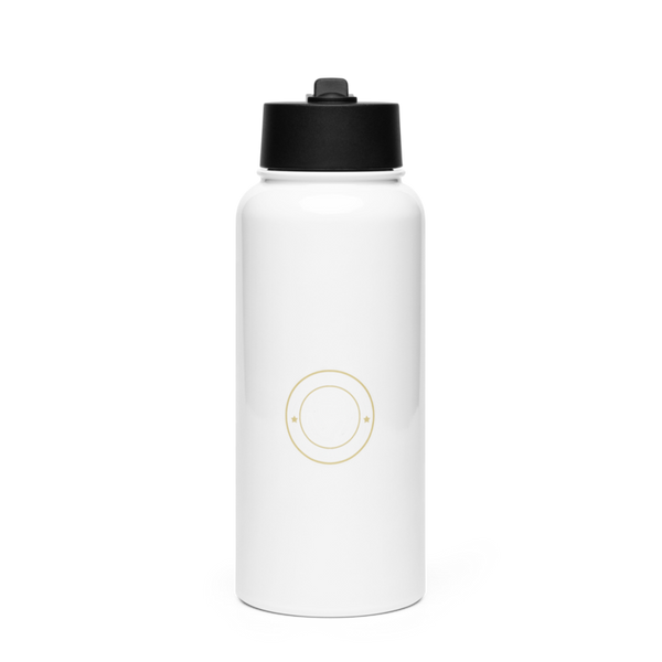 Intercoastal FC 3191843 Stainless Steel Water Bottle with a Straw Lid