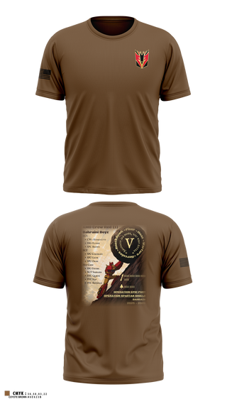 Old School Cotton Feel Shirt, D/2-43, Army, Teamtime, Team time, sublimation, custom sports apparel, team uniforms, spirit wear, spiritwear, sports uniforms, custom shirts, team store, custom team store, fundraiser sports, apparel fundraiser