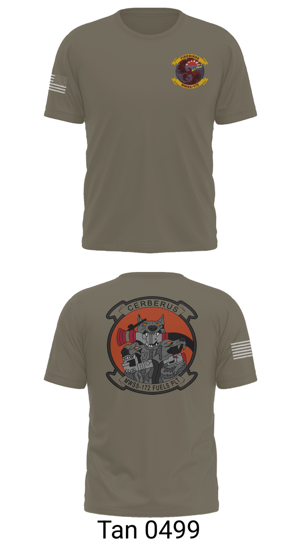 Short Sleeve Performance Shirt, MWSS-172 Fuels Platoon, Marines, Teamtime, Team time, sublimation, custom sports apparel, team uniforms, spirit wear, spiritwear, sports uniforms, custom shirts, team store, custom team store, fundraiser sports, apparel fundraiser