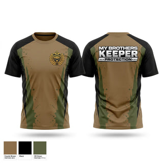 Short Sleeve Performance Shirt, MBK PROTECTION, , Teamtime, Team time, sublimation, custom sports apparel, team uniforms, spirit wear, spiritwear, sports uniforms, custom shirts, team store, custom team store, fundraiser sports, apparel fundraiser