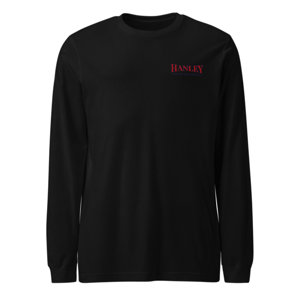 Hanley Hauling & disposal Co 9760700 Unisex Long Sleeve Tee | Bella + Canvas 3501