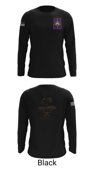 Long Sleeve Performance Shirt, 204thFSC, National Guard, Teamtime, Team time, sublimation, custom sports apparel, team uniforms, spirit wear, spiritwear, sports uniforms, custom shirts, team store, custom team store, fundraiser sports, apparel fundraiser