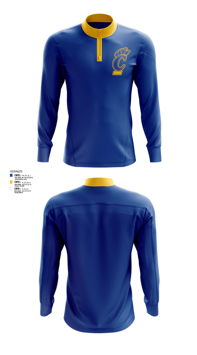 Campbellsport Cougars Quarter Zip Jacket - 3