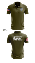 Prince George's County Police Robbery Unit 54388411 Short Sleeve Performance Polo - 21