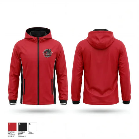 Windbreaker, Ramstad Rockets, Men's Basketball, Teamtime, Team time, sublimation, custom sports apparel, team uniforms, spirit wear, spiritwear, sports uniforms, custom shirts, team store, custom team store, fundraiser sports, apparel fundraiser