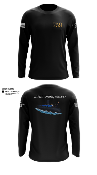 Long Sleeve Performance Shirt, USS JEFFERSON CITY, , Teamtime, Team time, sublimation, custom sports apparel, team uniforms, spirit wear, spiritwear, sports uniforms, custom shirts, team store, custom team store, fundraiser sports, apparel fundraiser