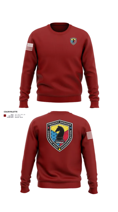 Command Post Modernization 61548186 Crew Neck Sweatshirt - 22