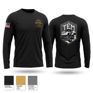 Long Sleeve Performance Shirt, Temple Station, Police, Teamtime, Team time, sublimation, custom sports apparel, team uniforms, spirit wear, spiritwear, sports uniforms, custom shirts, team store, custom team store, fundraiser sports, apparel fundraiser