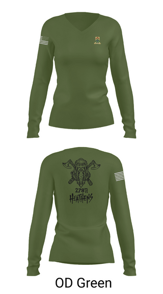 Womens Long Sleeve Vneck Shirt, 3/278 ACR, , Teamtime, Team time, sublimation, custom sports apparel, team uniforms, spirit wear, spiritwear, sports uniforms, custom shirts, team store, custom team store, fundraiser sports, apparel fundraiser