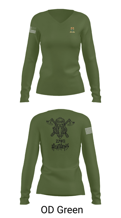 3/278 ACR 4472846 Women's Long Sleeve V-neck Shirt - 57