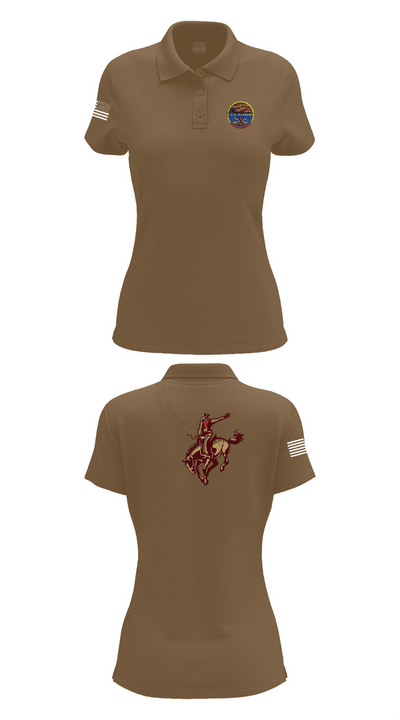 Missile Techs 24768628 Women's Short Sleeve Performance Polo  - 14