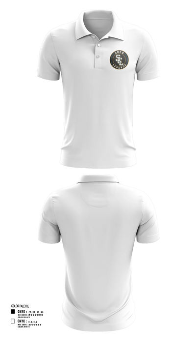 SoCo Legands Short Sleeve Performance Polo - 5
