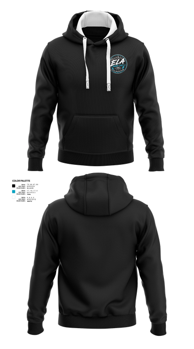ELA hoopers Hoodie - 21