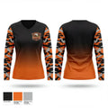 Somerset Eagles Softball 39153857 Women's Long Sleeve V-neck Shirt - 1