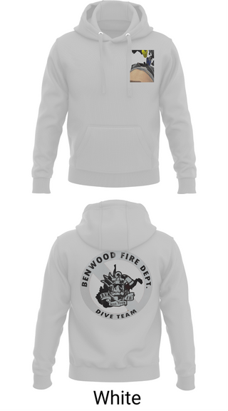 Hoodie, Benwood Fire Dept Dive, Fire Department, Teamtime, Team time, sublimation, custom sports apparel, team uniforms, spirit wear, spiritwear, sports uniforms, custom shirts, team store, custom team store, fundraiser sports, apparel fundraiser