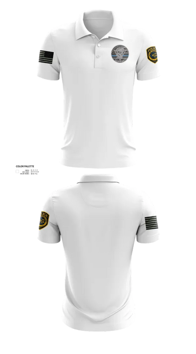 Robstown Police Department Narcotics Division Short Sleeve Performance Polo - 62