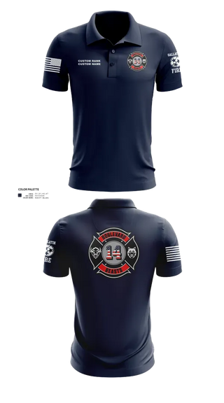 Short Sleeve Performance Polo, Gallatin Fire Department Station 4, Fire Department, Teamtime, Team time, sublimation, custom sports apparel, team uniforms, spirit wear, spiritwear, sports uniforms, custom shirts, team store, custom team store, fundraiser sports, apparel fundraiser