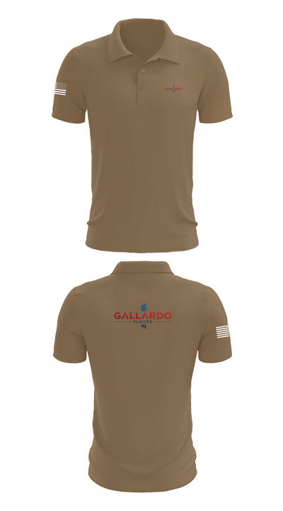 Gallardo Floor’s 5425578 Short Sleeve Performance Polo - 7