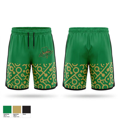 Southline Shamrocks Athletic Shorts With Pockets - 1