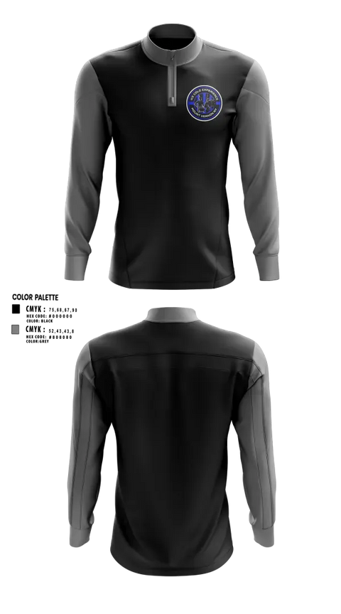 Quarter Zip Jacket, Ice cold experience, Baseball, Teamtime, Team time, sublimation, custom sports apparel, team uniforms, spirit wear, spiritwear, sports uniforms, custom shirts, team store, custom team store, fundraiser sports, apparel fundraiser