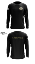 Williamson County K-9 Unit 61975120 Long Sleeve Performance Shirt - 13