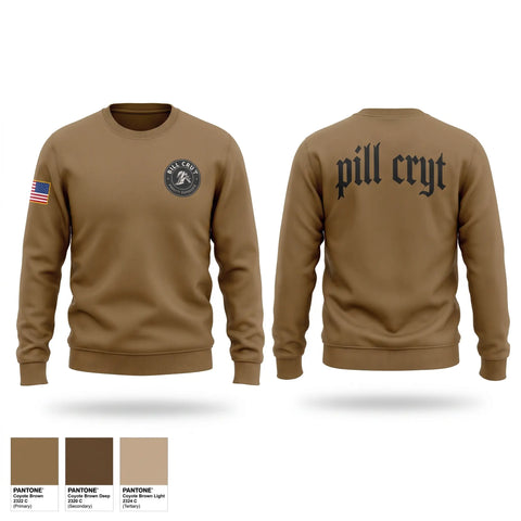 Crew Neck Sweatshirt, Comanche, National Guard, Teamtime, Team time, sublimation, custom sports apparel, team uniforms, spirit wear, spiritwear, sports uniforms, custom shirts, team store, custom team store, fundraiser sports, apparel fundraiser