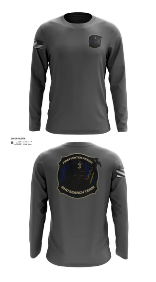Long Sleeve Performance Shirt, District 3 Fast, Fire Department, Teamtime, Team time, sublimation, custom sports apparel, team uniforms, spirit wear, spiritwear, sports uniforms, custom shirts, team store, custom team store, fundraiser sports, apparel fundraiser