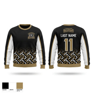 Crew Neck Sweatshirt, Lakenheath Phantoms, Men's Soccer, Teamtime, Team time, sublimation, custom sports apparel, team uniforms, spirit wear, spiritwear, sports uniforms, custom shirts, team store, custom team store, fundraiser sports, apparel fundraiser