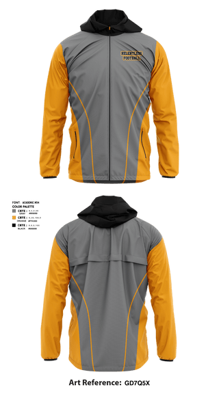 Windbreaker, Relentless, Football, Teamtime, Team time, sublimation, custom sports apparel, team uniforms, spirit wear, spiritwear, sports uniforms, custom shirts, team store, custom team store, fundraiser sports, apparel fundraiser