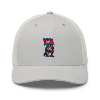 ខ្មែរ 68332186 Retro Trucker Hat | Yupoong 6606