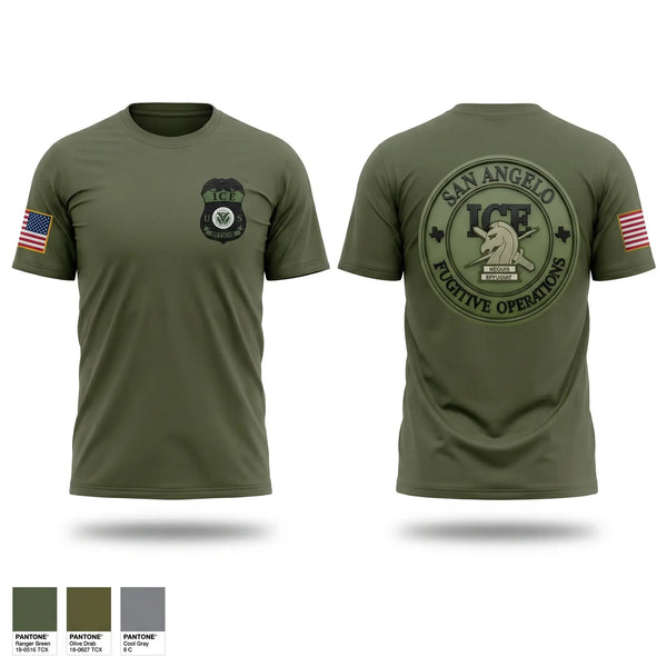 Old School Cotton Feel Shirt, Fugitive operations, Police, Teamtime, Team time, sublimation, custom sports apparel, team uniforms, spirit wear, spiritwear, sports uniforms, custom shirts, team store, custom team store, fundraiser sports, apparel fundraiser