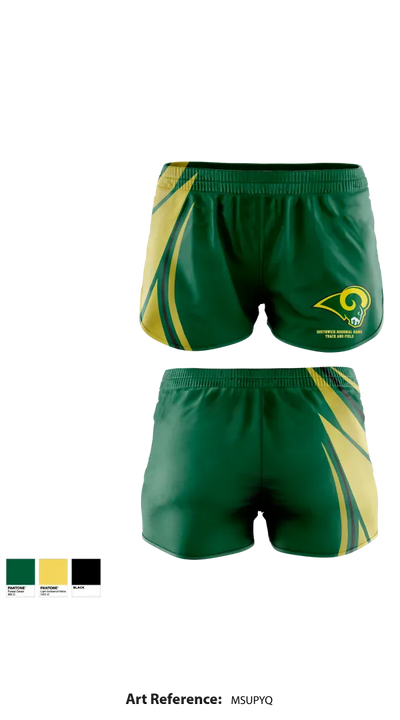 Southwick Regional Rams 10786014 Track Shorts - 11 (1)