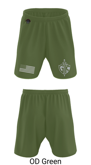 Athletic Shorts With Pockets, HQ PLT, A CO, USDB BN (CORR), , Teamtime, Team time, sublimation, custom sports apparel, team uniforms, spirit wear, spiritwear, sports uniforms, custom shirts, team store, custom team store, fundraiser sports, apparel fundraiser