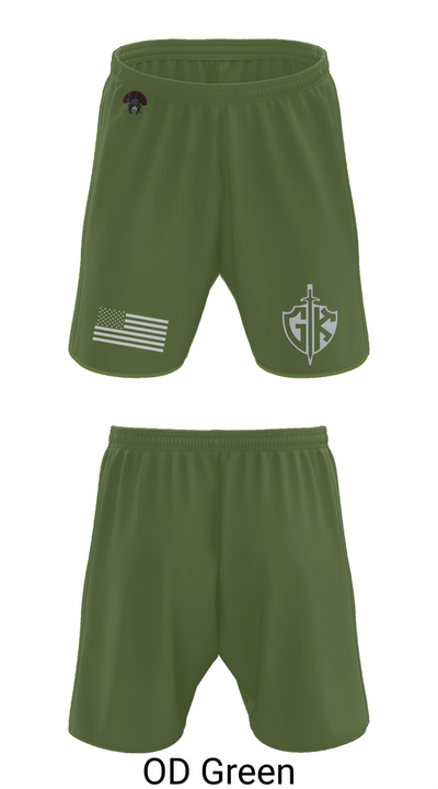 HQ PLT, A CO, USDB BN (CORR) 15623117 Athletic Shorts With Pockets - 49