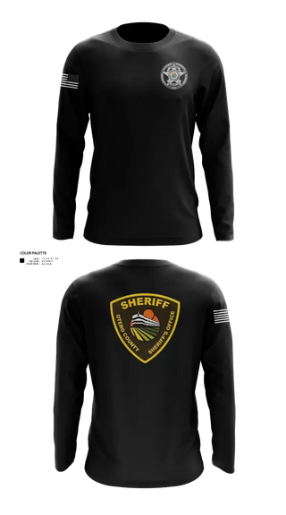 Long Sleeve Performance Shirt, Otero County Sheriffs Office, Police, Teamtime, Team time, sublimation, custom sports apparel, team uniforms, spirit wear, spiritwear, sports uniforms, custom shirts, team store, custom team store, fundraiser sports, apparel fundraiser