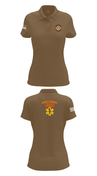 Womens Short Sleeve Performance Polo, SDEMS, , Teamtime, Team time, sublimation, custom sports apparel, team uniforms, spirit wear, spiritwear, sports uniforms, custom shirts, team store, custom team store, fundraiser sports, apparel fundraiser