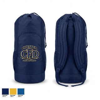 Gear Bag, Chester Fire District, Fire Department, Teamtime, Team time, sublimation, custom sports apparel, team uniforms, spirit wear, spiritwear, sports uniforms, custom shirts, team store, custom team store, fundraiser sports, apparel fundraiser