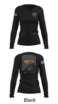 Mountainside Fire Department 9834864 Women's Long Sleeve V-neck Shirt - 23