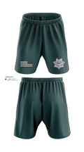Coalinga Police Department Athletic Shorts With Pockets - 22
