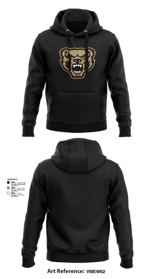 Hoodie, Golden Grizzlies Soccer, Women's Soccer, Teamtime, Team time, sublimation, custom sports apparel, team uniforms, spirit wear, spiritwear, sports uniforms, custom shirts, team store, custom team store, fundraiser sports, apparel fundraiser