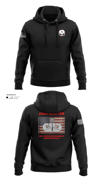 HHC, 528th Sustainment Brigade (SO)(A) Hoodie - 30