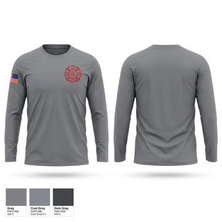 Long Sleeve Performance Shirt, Lometa volunteer fire department, Fire Department, Teamtime, Team time, sublimation, custom sports apparel, team uniforms, spirit wear, spiritwear, sports uniforms, custom shirts, team store, custom team store, fundraiser sports, apparel fundraiser