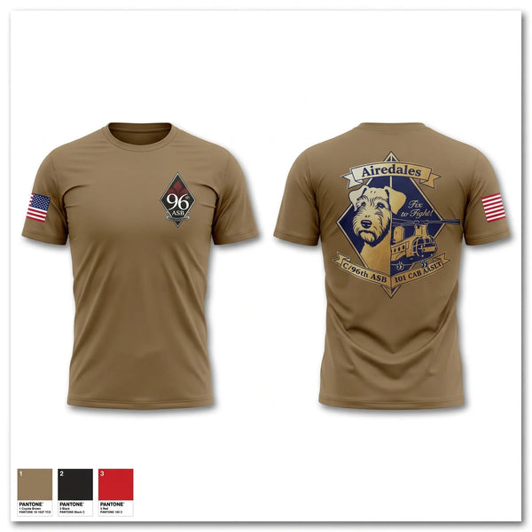 Short Sleeve Performance Shirt, Airedales, Army, Teamtime, Team time, sublimation, custom sports apparel, team uniforms, spirit wear, spiritwear, sports uniforms, custom shirts, team store, custom team store, fundraiser sports, apparel fundraiser