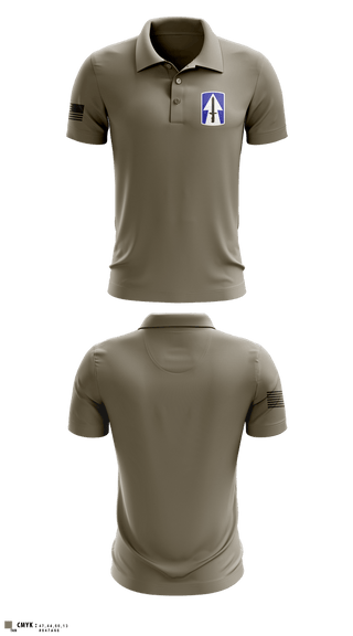Short Sleeve Performance Polo, 76th IBCT, , Teamtime, Team time, sublimation, custom sports apparel, team uniforms, spirit wear, spiritwear, sports uniforms, custom shirts, team store, custom team store, fundraiser sports, apparel fundraiser