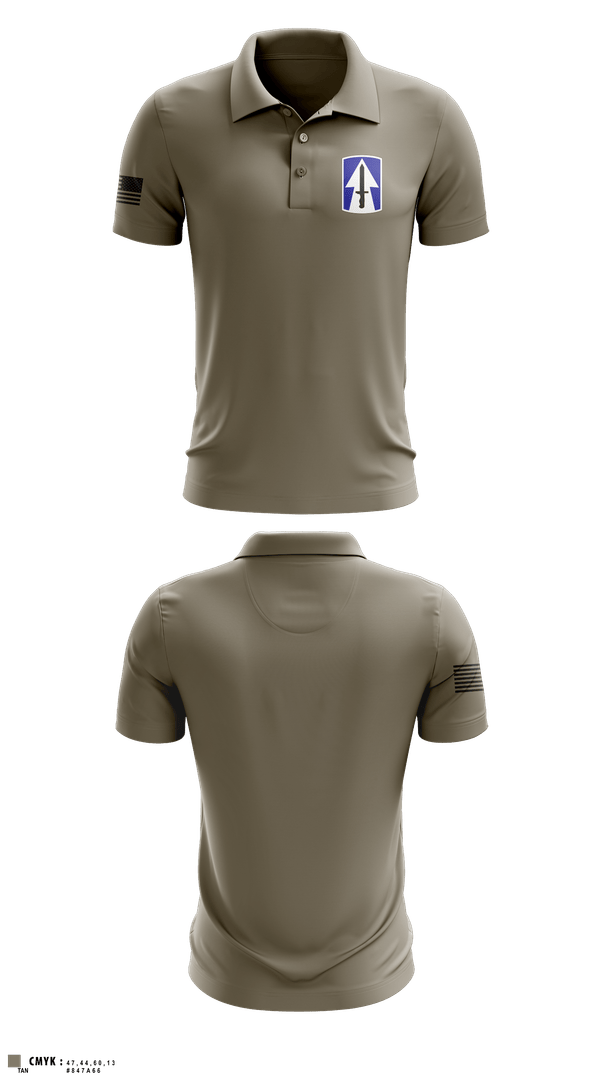 Short Sleeve Performance Polo, 76th IBCT, , Teamtime, Team time, sublimation, custom sports apparel, team uniforms, spirit wear, spiritwear, sports uniforms, custom shirts, team store, custom team store, fundraiser sports, apparel fundraiser