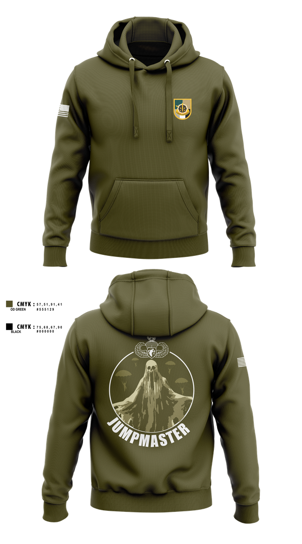 Hoodie, A Co 8th Psy-B, Army, Teamtime, Team time, sublimation, custom sports apparel, team uniforms, spirit wear, spiritwear, sports uniforms, custom shirts, team store, custom team store, fundraiser sports, apparel fundraiser