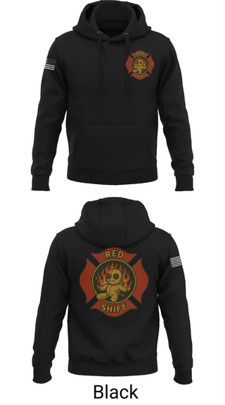 Hoodie, City of Lake Geneva Fire Department, , Teamtime, Team time, sublimation, custom sports apparel, team uniforms, spirit wear, spiritwear, sports uniforms, custom shirts, team store, custom team store, fundraiser sports, apparel fundraiser